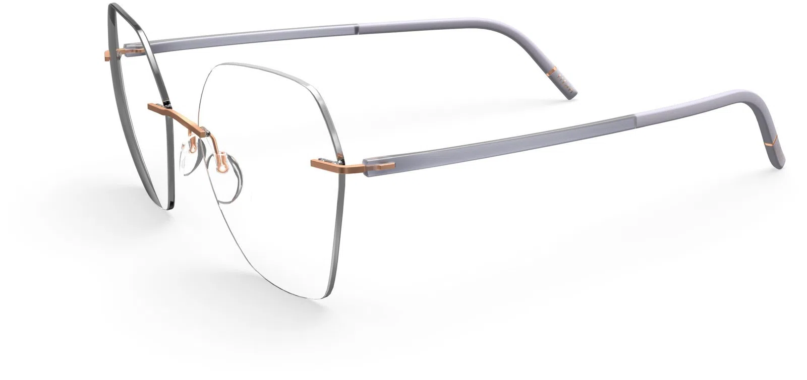 Silhouette The Wave Chassis Rimless 5567 Eyeglasses - view 59